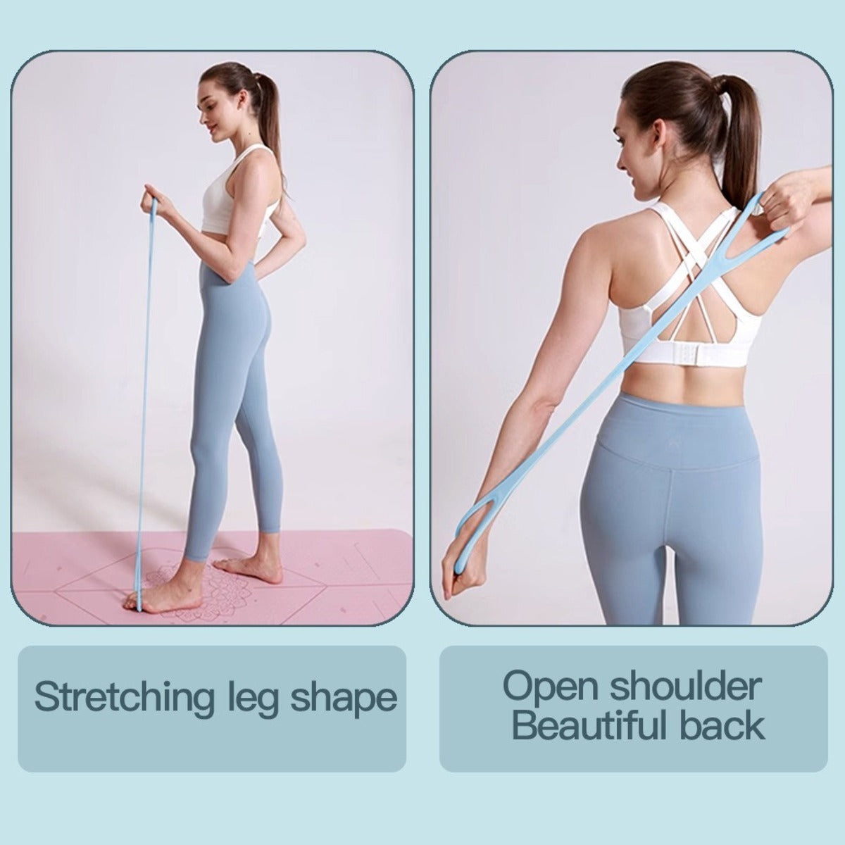 Figure 8 resistance band for Pilates and barre