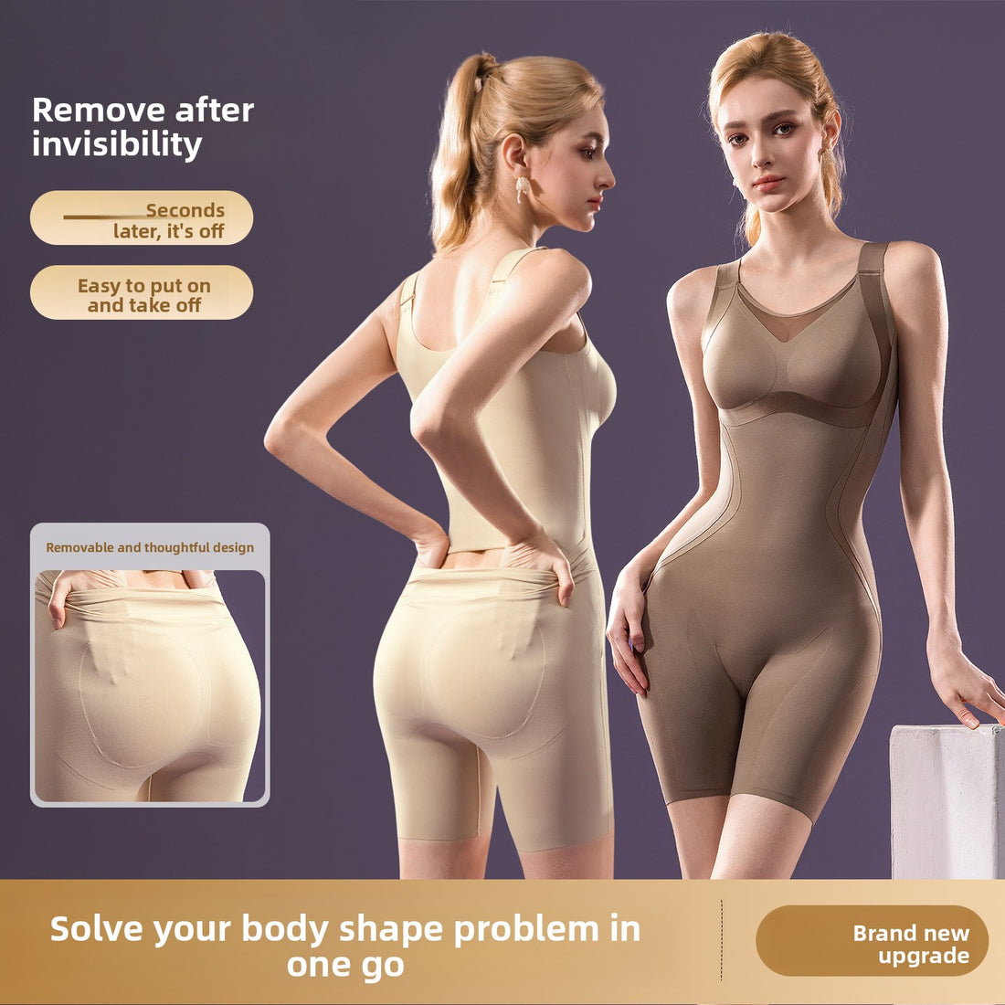 Silent seamless one-piece breathable sports bra