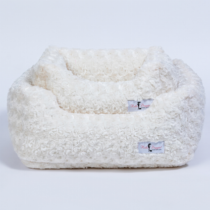 Hello Doggie Rosebud Cream Dog Bed