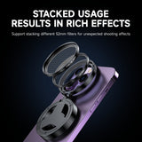 Magnetic Filter Lens for Smartphone Photography