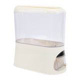 Rice dispenser side view