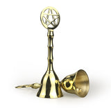 Witch altar bell hand-cranked bell