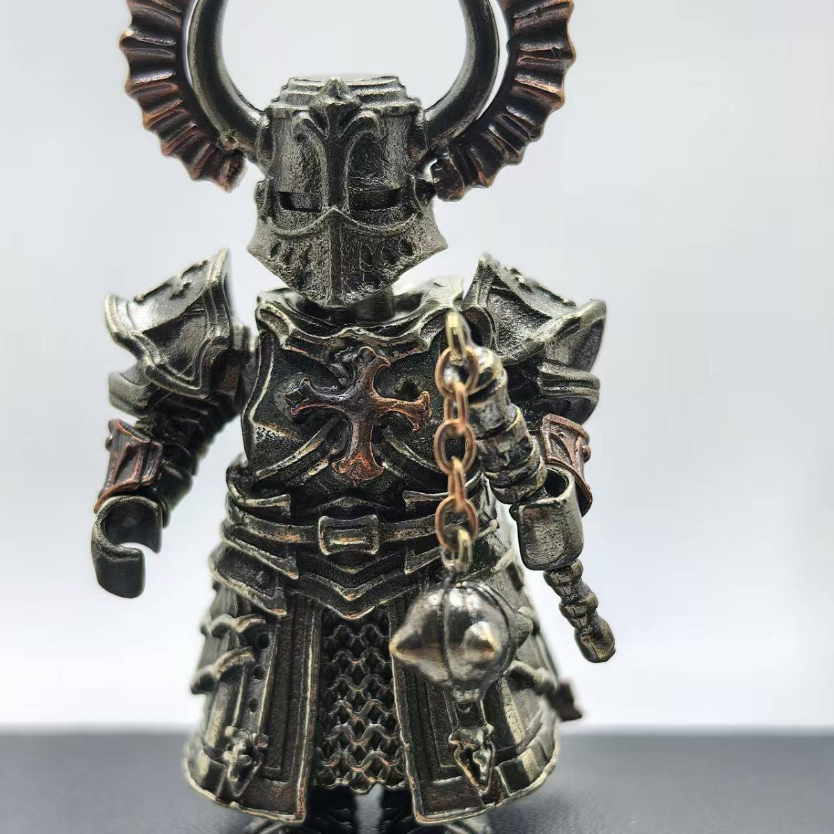 Detachable metal magnet decorative pieces