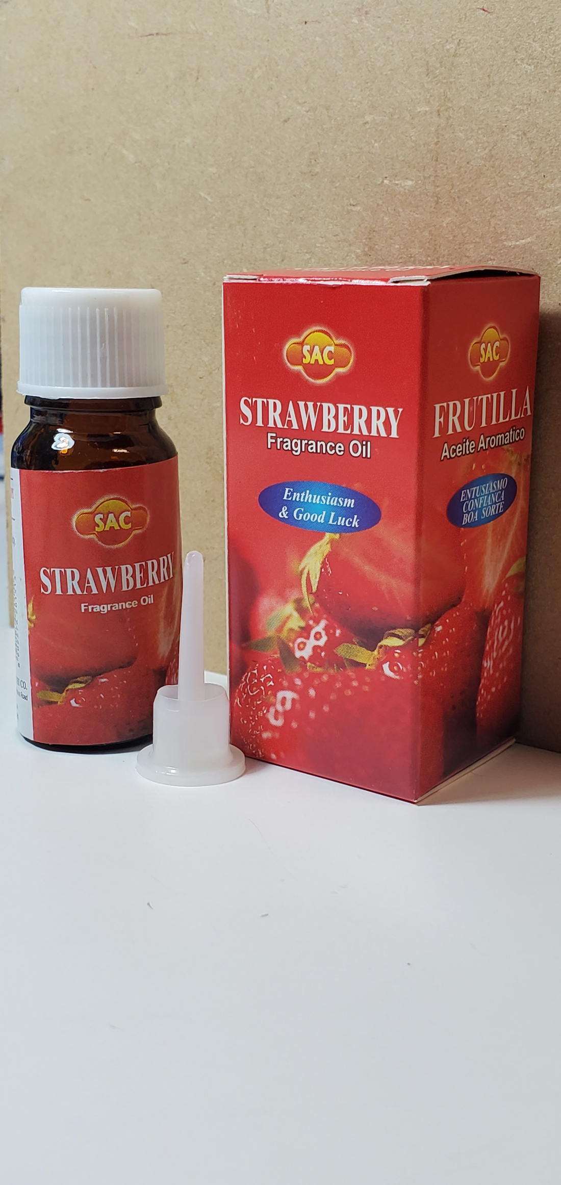 SAC Aromatherapy Fragrance Oil, 10 ml