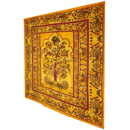 Tree of Life Birds Tapestry