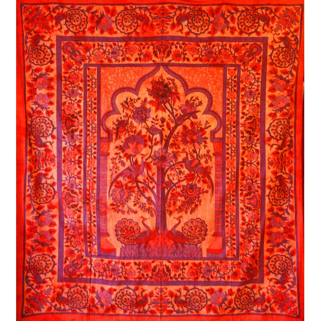 Tree of Life Birds Tapestry