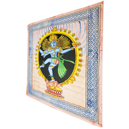 Dancing Shiva Natarajasana Wall Tapestry