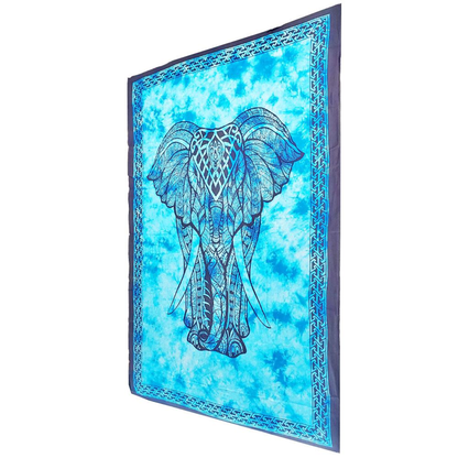 Indian Bohemian Elephant Tapestry Psychedelic Wall Hanging