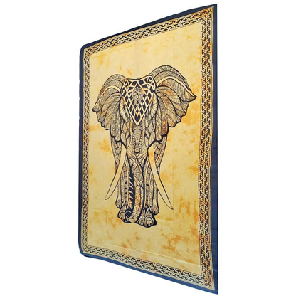 Indian Bohemian Elephant Tapestry Psychedelic Wall Hanging
