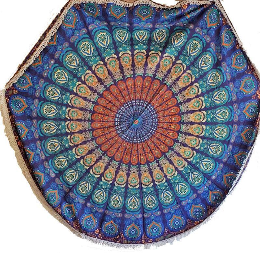 Round Mandala Tapestry