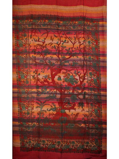 Tree of Life Birds Handloom Tapestry