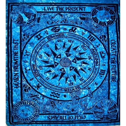 Turquoise Cycle Of The Ages Tapestry