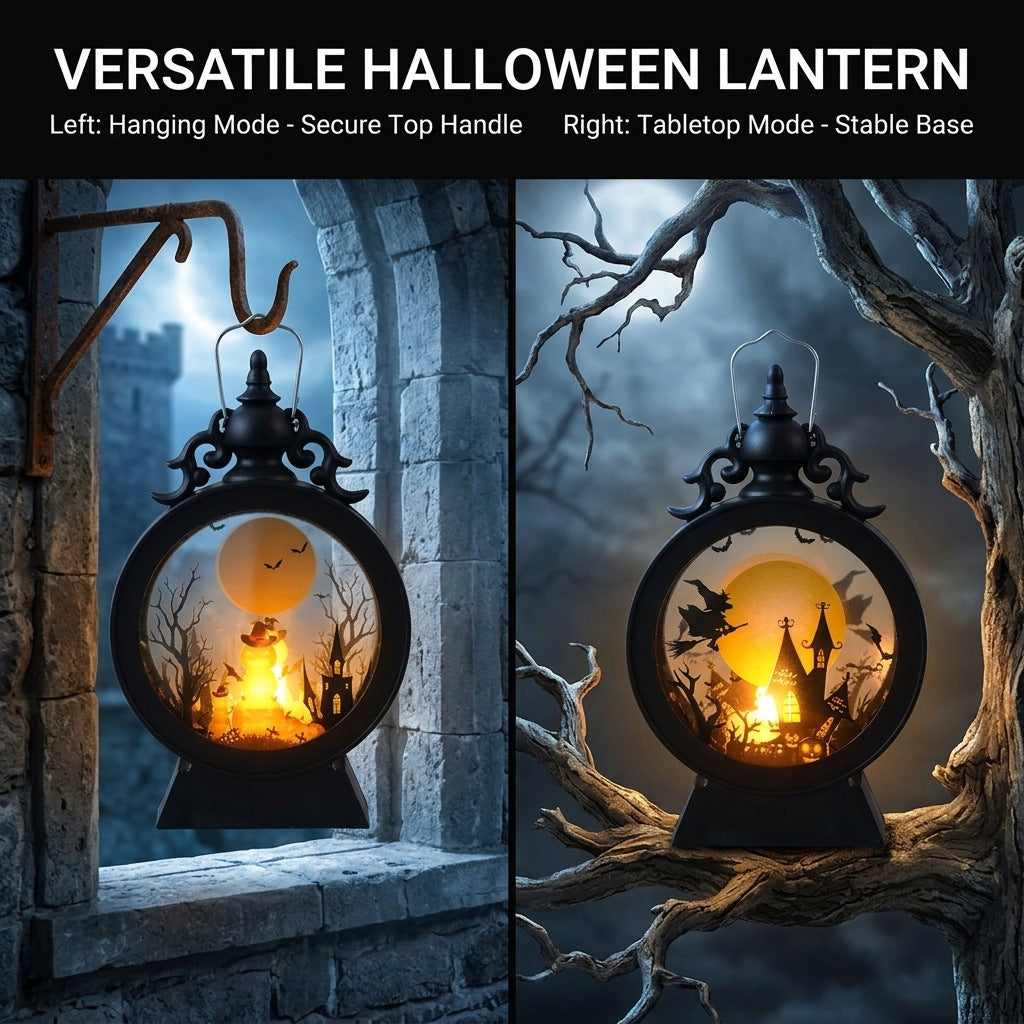 Halloween LED Electronic Candle Lantern
