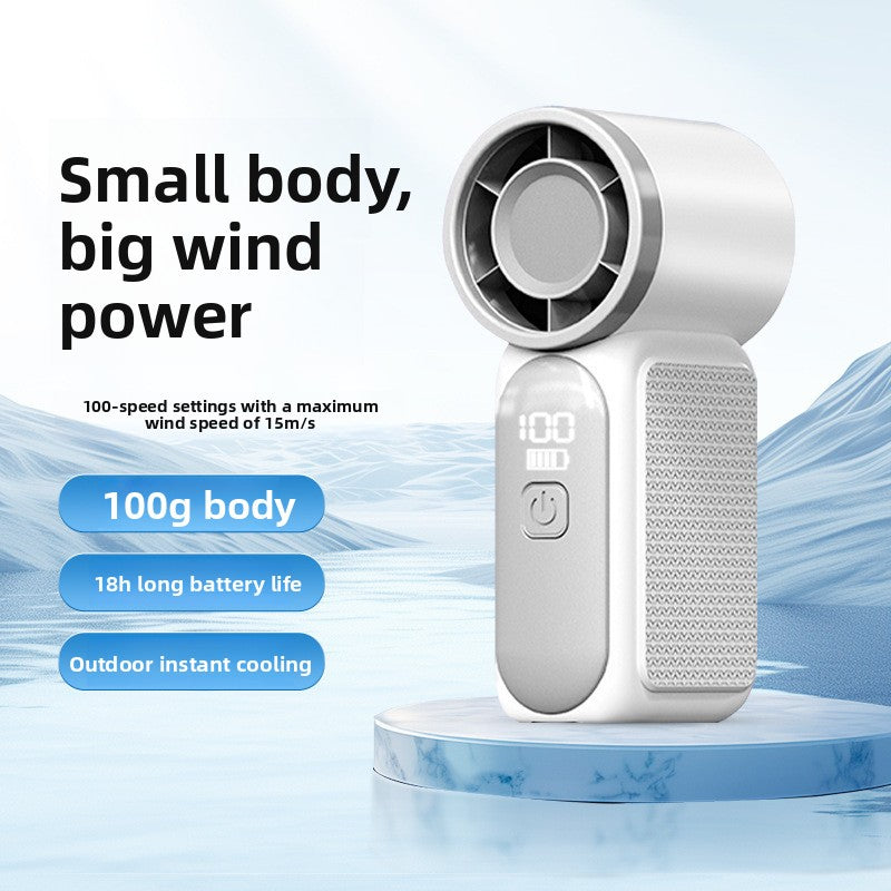 Portable USB Rechargeable Handheld Fan