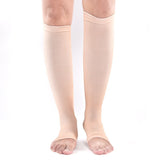 Open Toe Compression Socks Elastic Sports Socks for Men Women