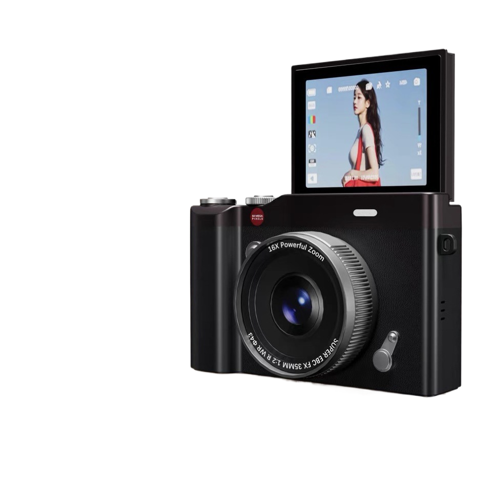 Personalized New Student Camera Retro Ccd High-Definition Flip-Screen Entry-Level Slr Camera 4K High-Pixel Dual Camera