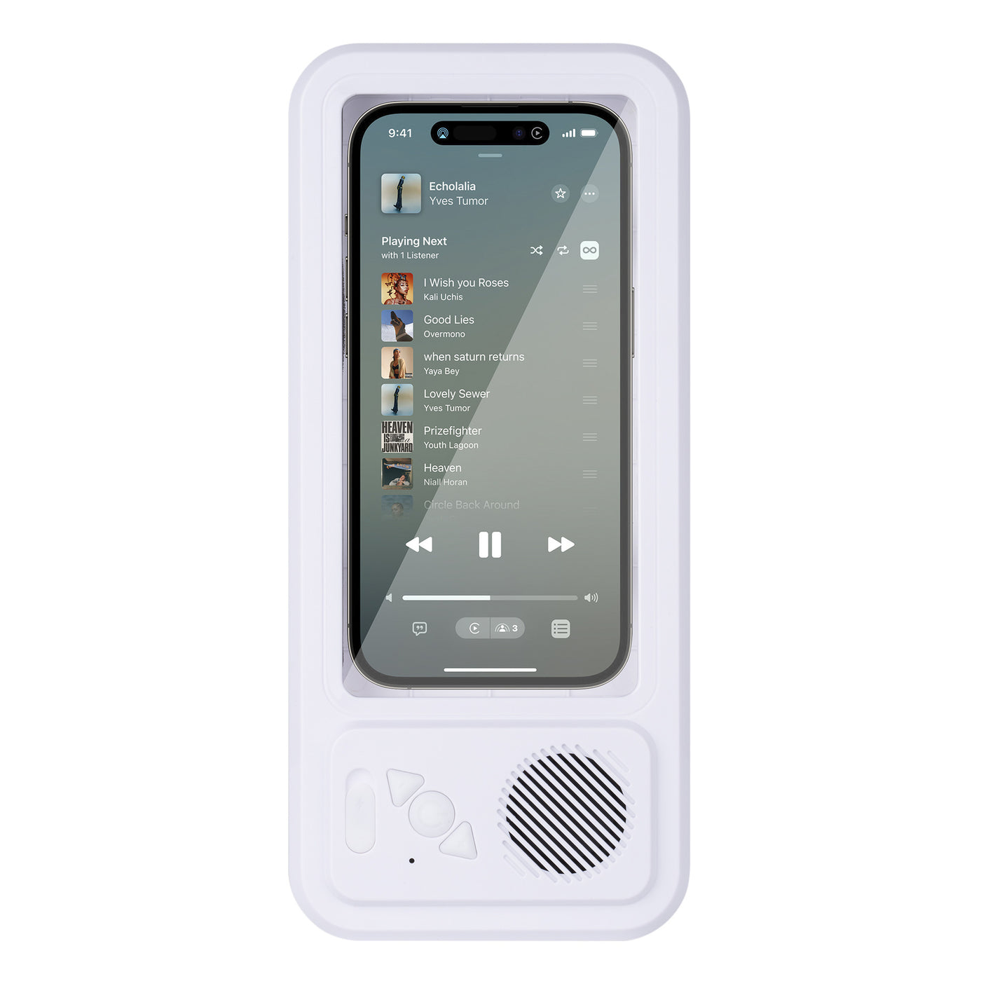 Waterproof Bluetooth Speaker with Suction Mount