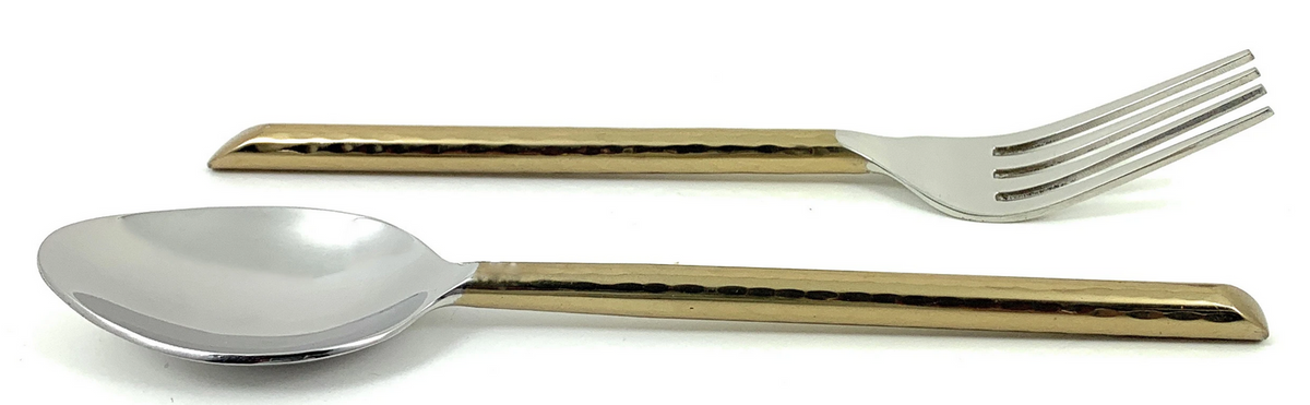 Vibhsa Appetizer Forks & Soup Spoons, 12-Piece Set