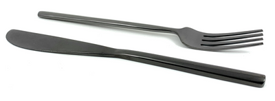 Vibhsa Dinner Forks & Dinner Knives, 12-Piece Set