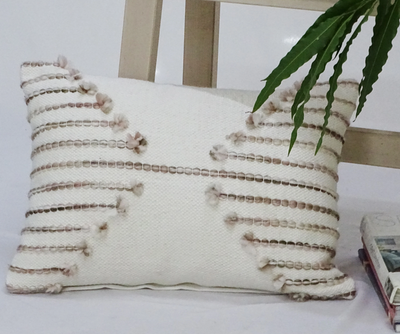 Chicos Home Embroidered Throw Pillow, 14 x 20 Inch