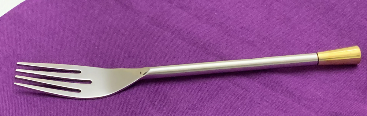 Vibhsa Dinner Fork Set of 6, Stainless Steel Silver