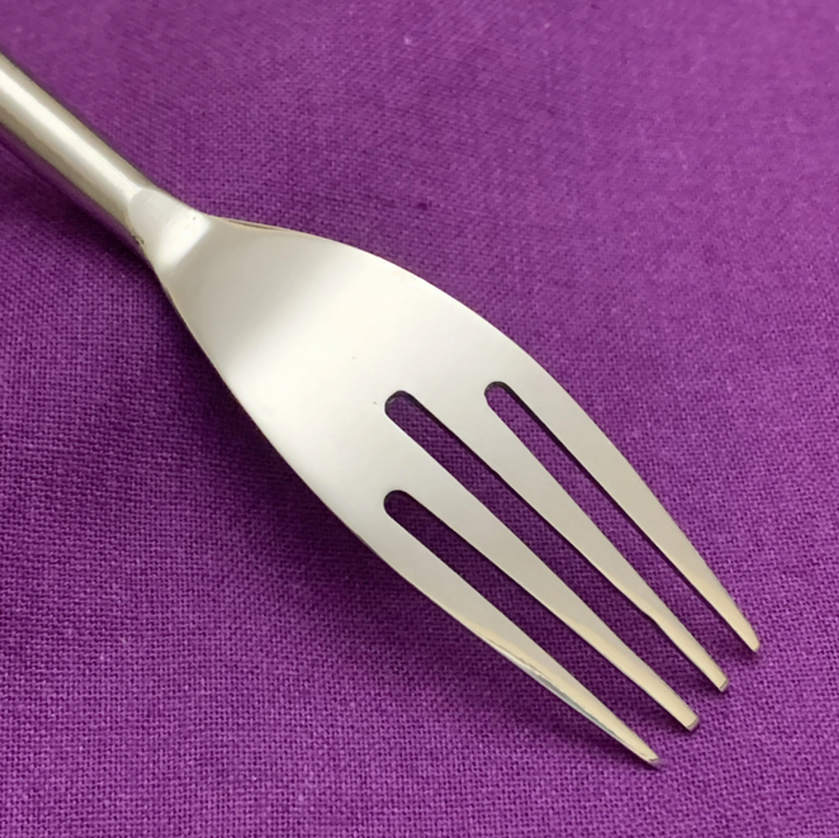 Vibhsa Stainless Steel 5-Piece Place Setting, Silver