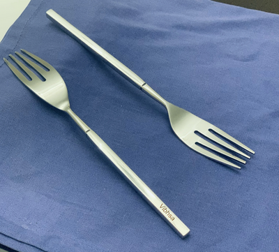 Vibhsa Stainless Steel Dinner Fork, Set of 6