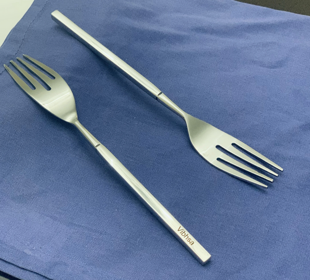 Vibhsa Stainless Steel Dinner Fork, Set of 6