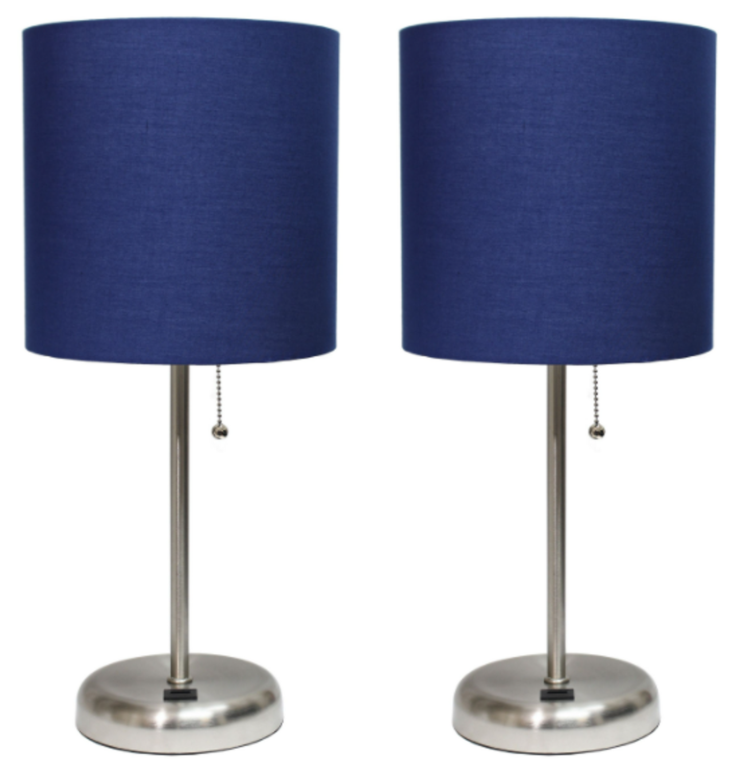 LimeLights Stick Lamp with USB Charging Port, 2-Pack Set