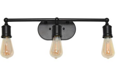 Lalia Home 3-Light Industrial Metal Vanity Light