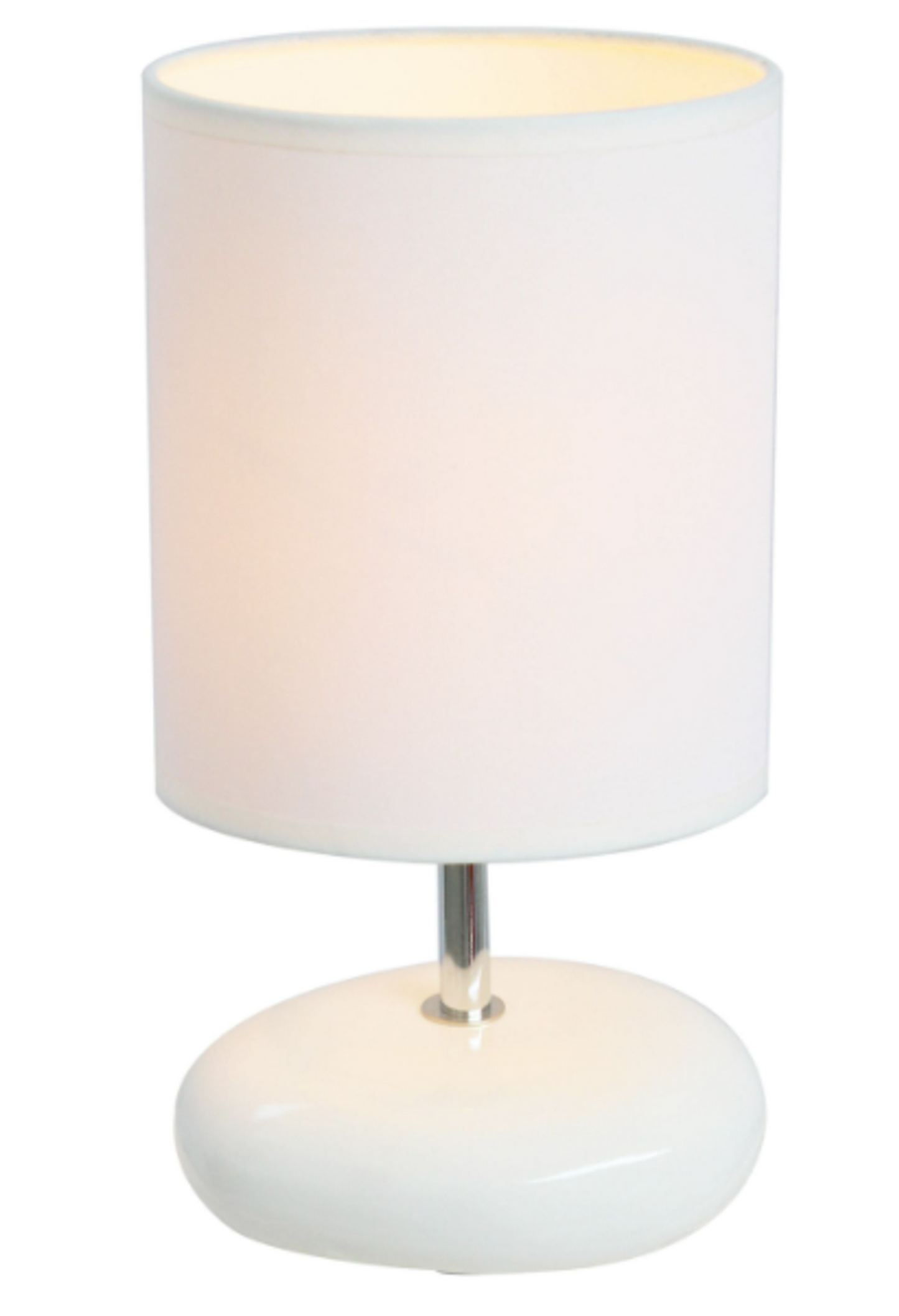 Simple Designs Stonies Small Stone Look Bedside Lamp