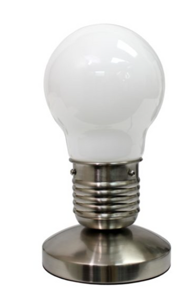 Simple Designs Edison Style Idea Bulb Mini Touch Desk Lamp