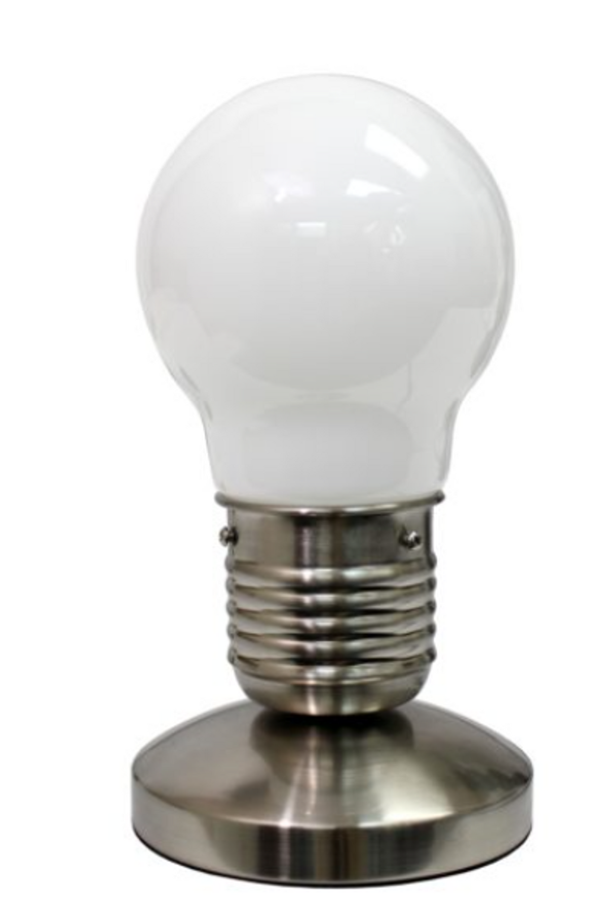 Simple Designs Edison Style Idea Bulb Mini Touch Desk Lamp