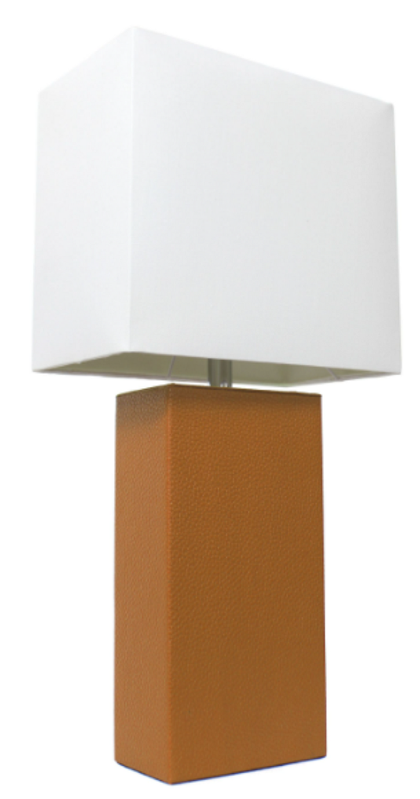 Elegant Designs Modern Leather Table Lamp