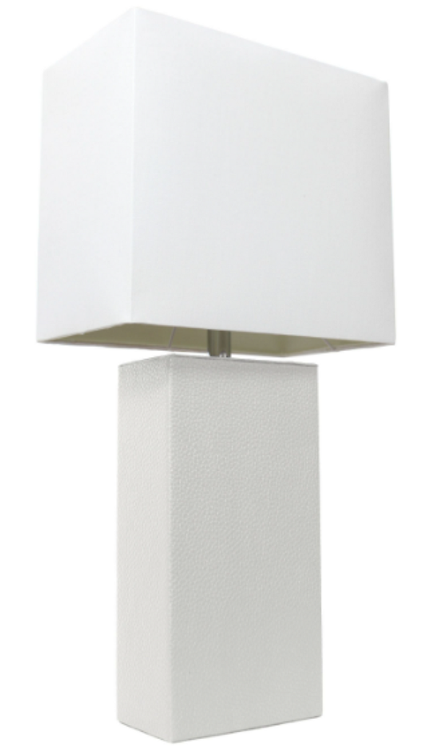 Elegant Designs Modern Leather Table Lamp
