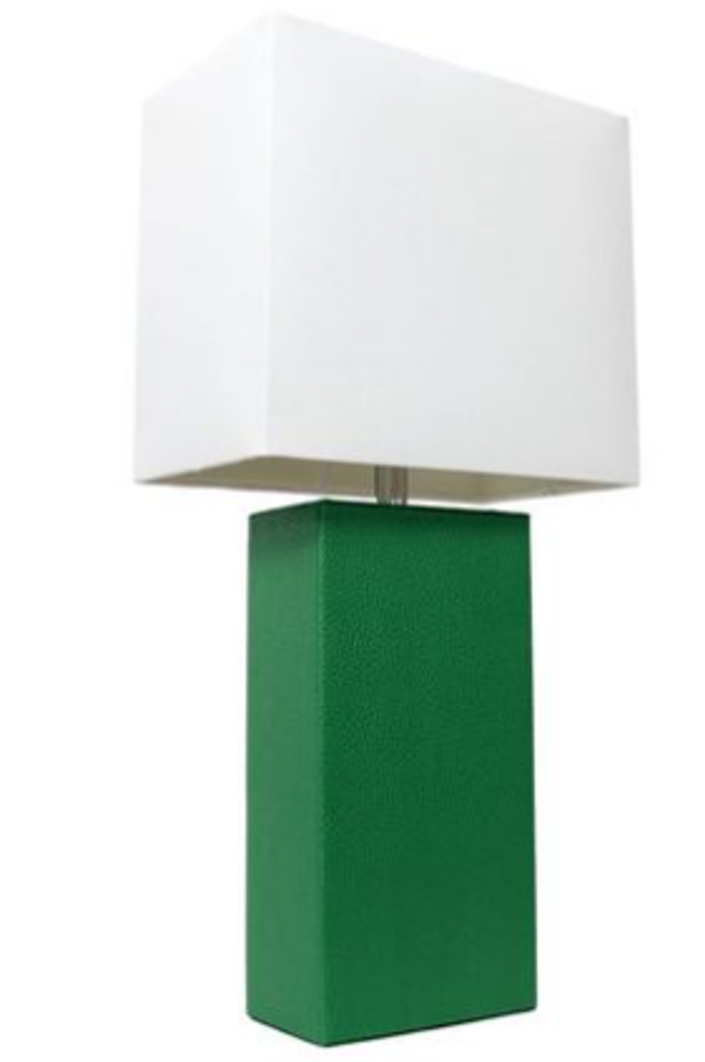 Elegant Designs Modern Leather Table Lamp