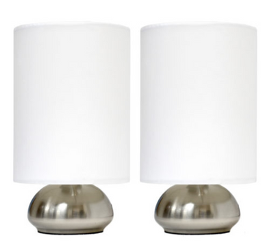 Gemini 2 Pack Mini Touch Lamp