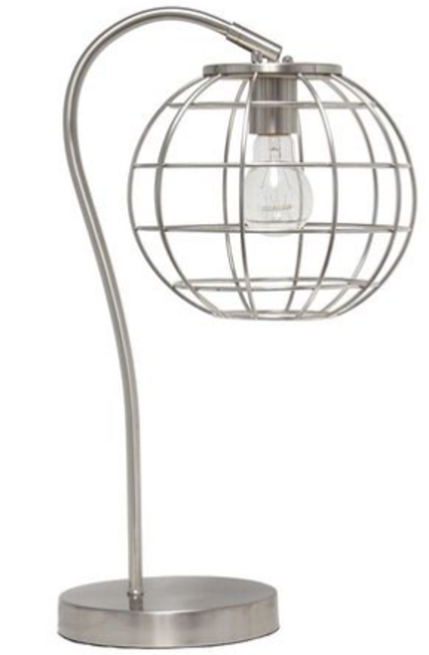 Lalia Home Arched Metal Cage Table Lamp