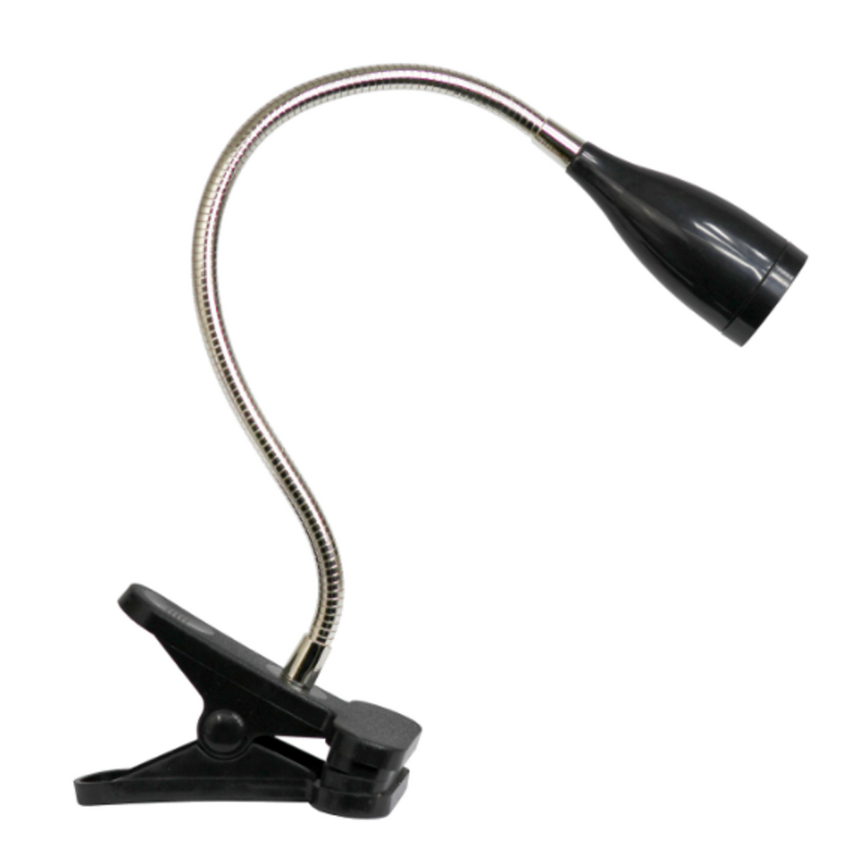 LimeLights Flexible Gooseneck LED Clip Light Desk Lamp