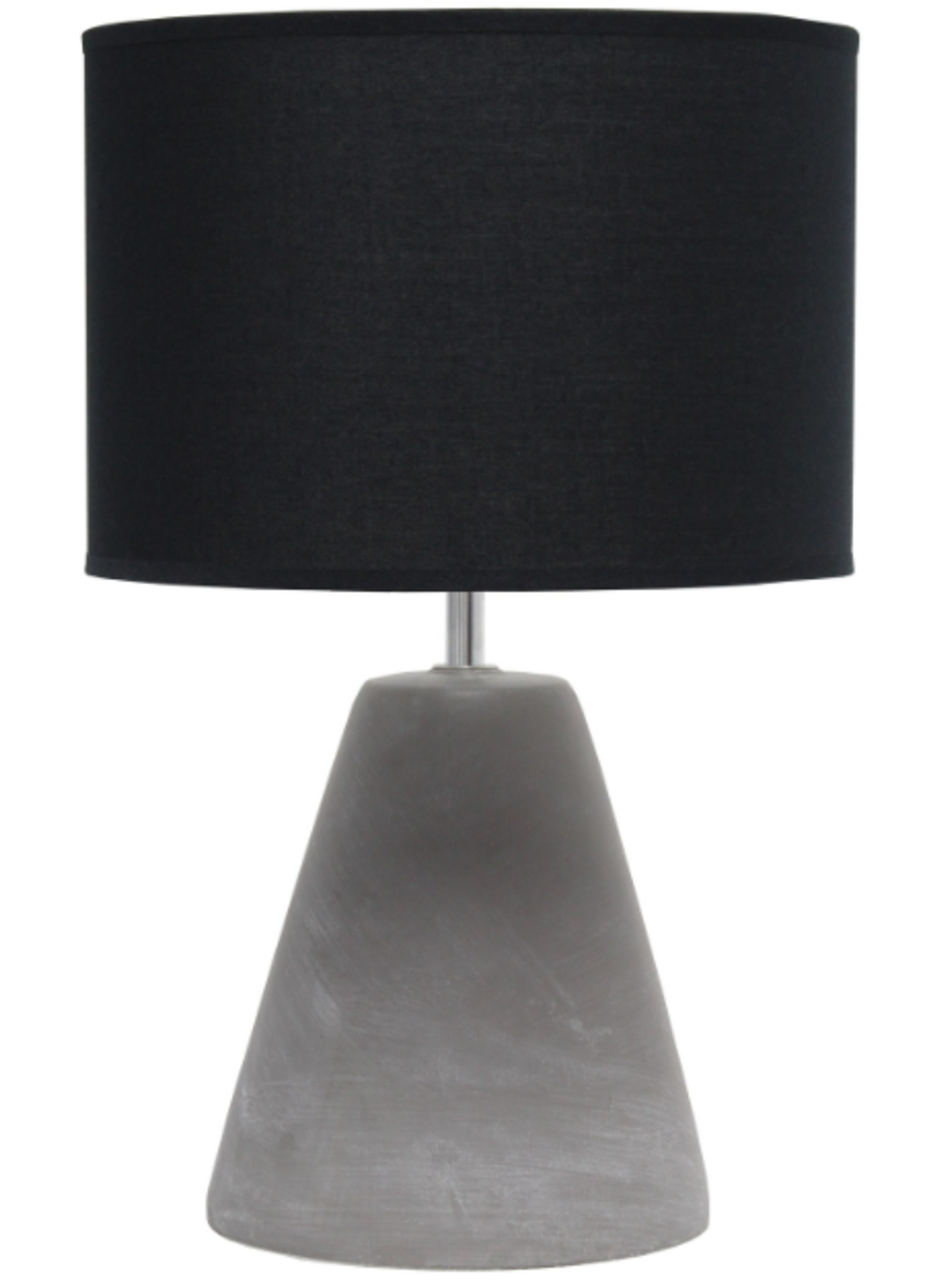 Simple Designs Pinnacle Concrete Table Lamp