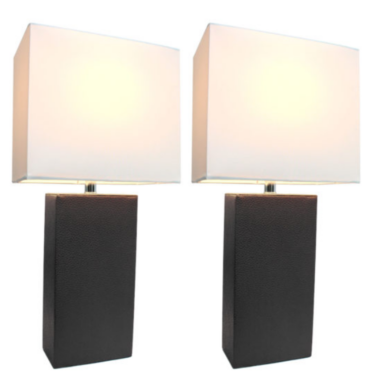 Leather Table Lamp