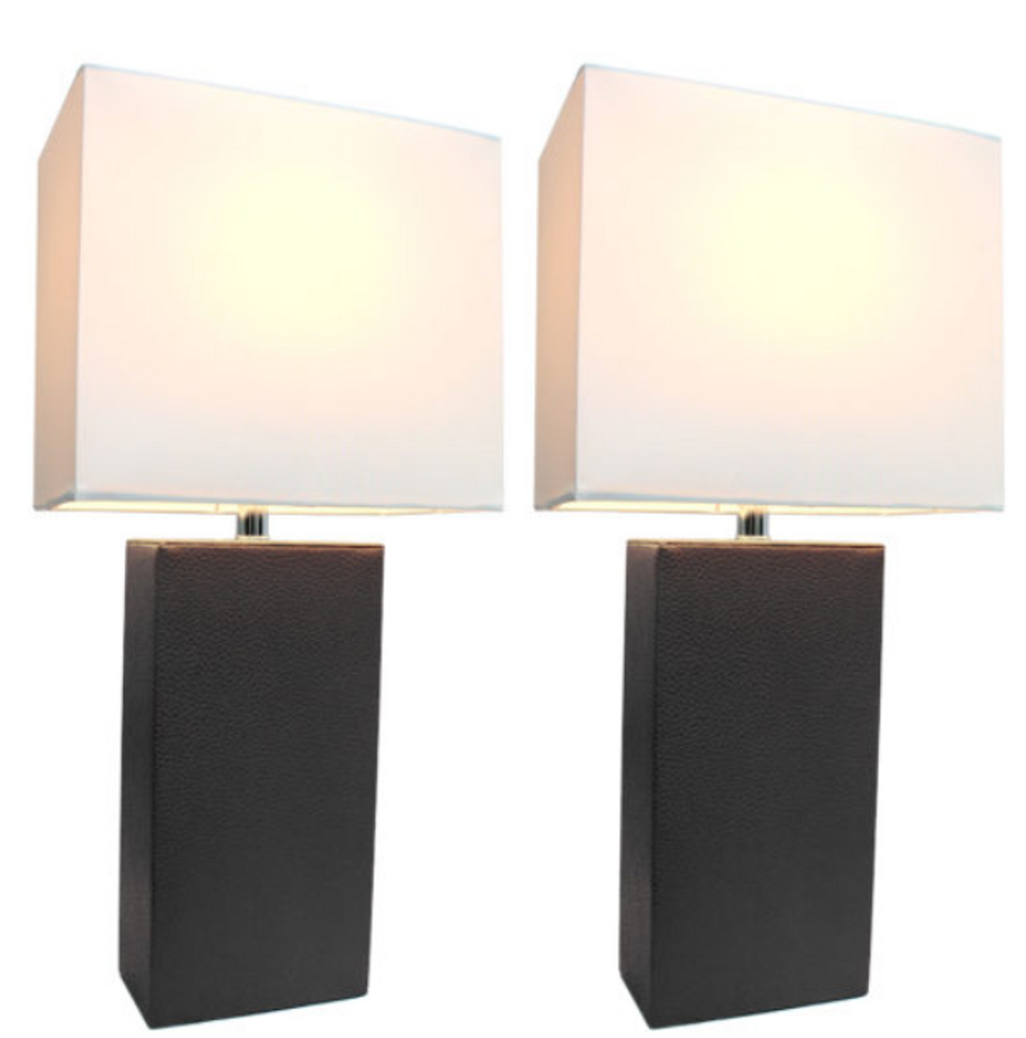 Leather Table Lamp