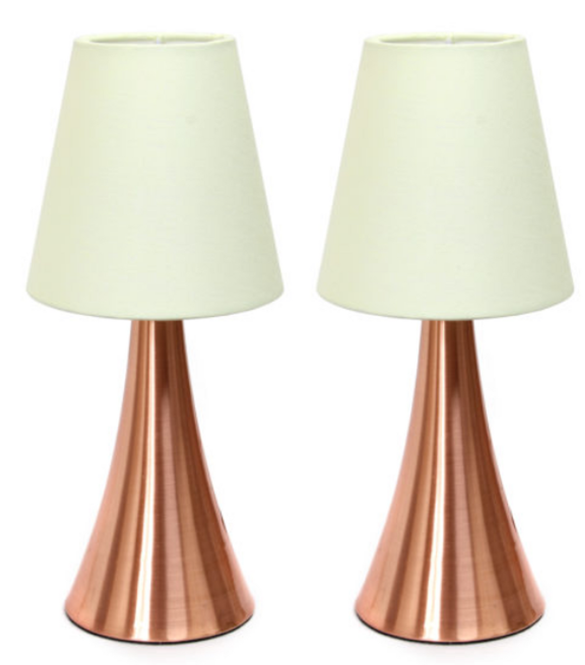 Valencia 2 Pack Mini Touch Table Lamp Set