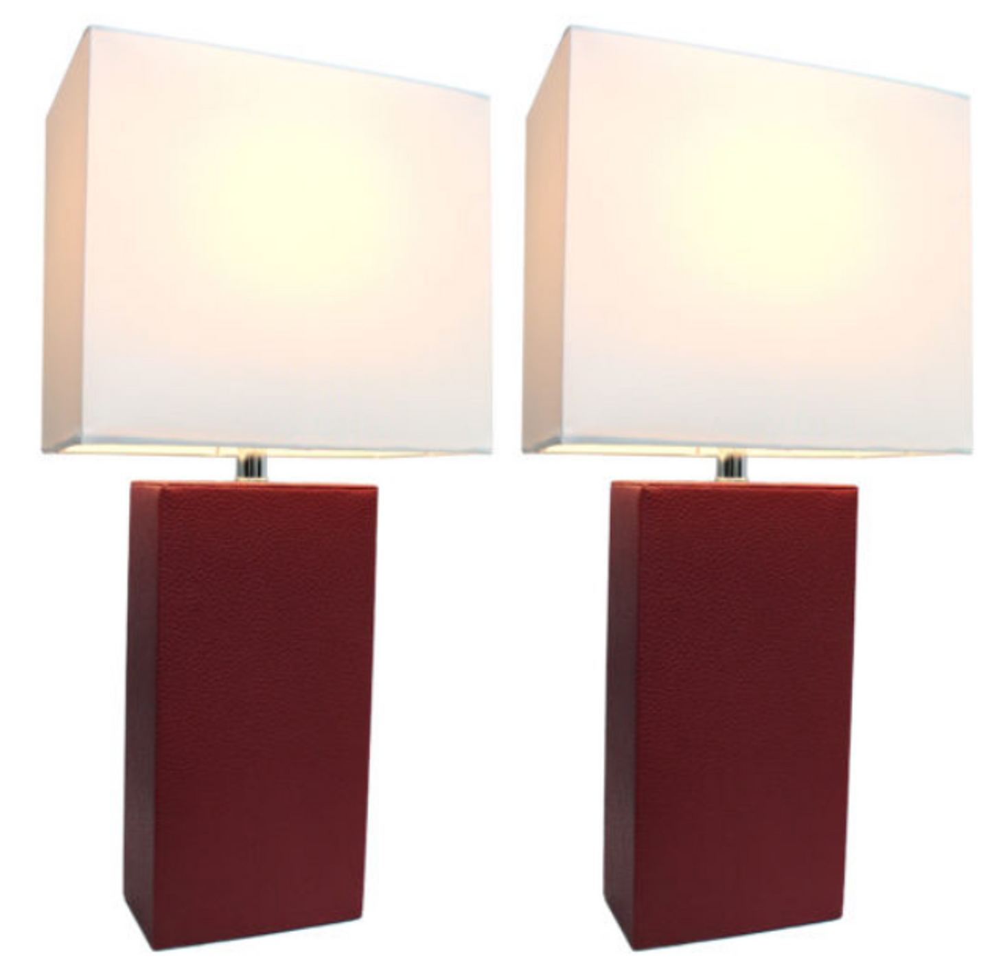 Leather Table Lamp