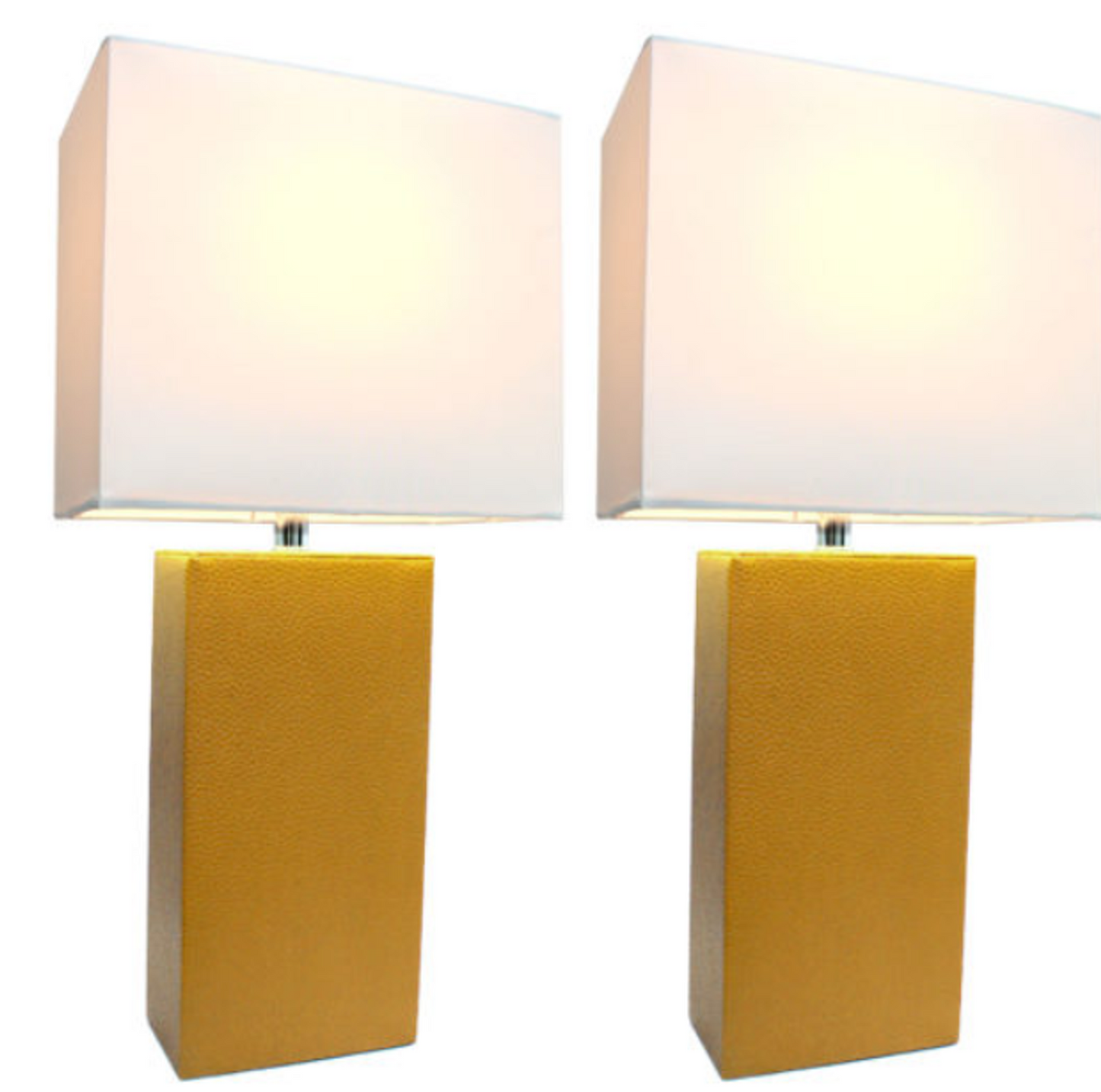 Leather Table Lamp
