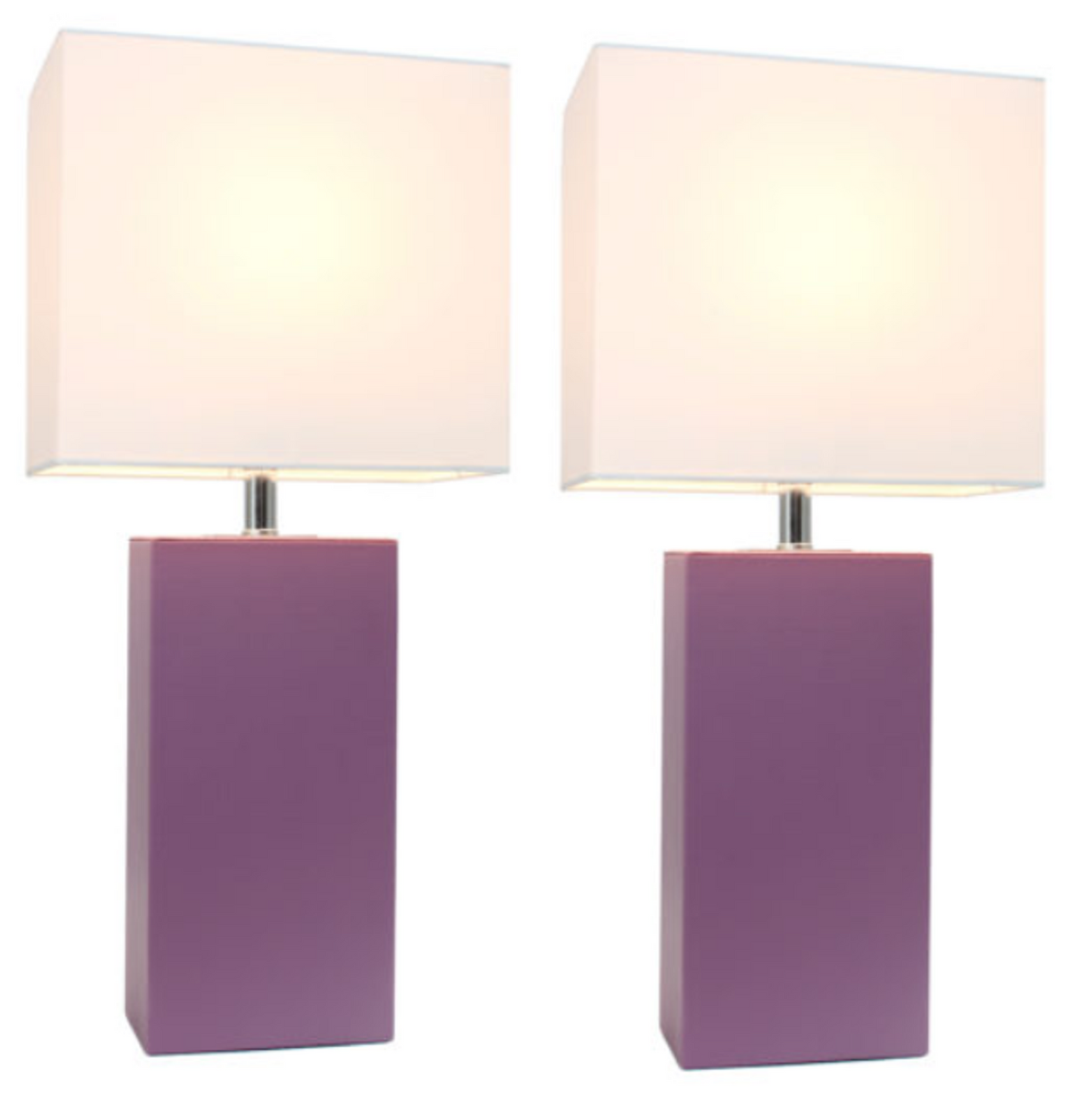 Leather Table Lamp