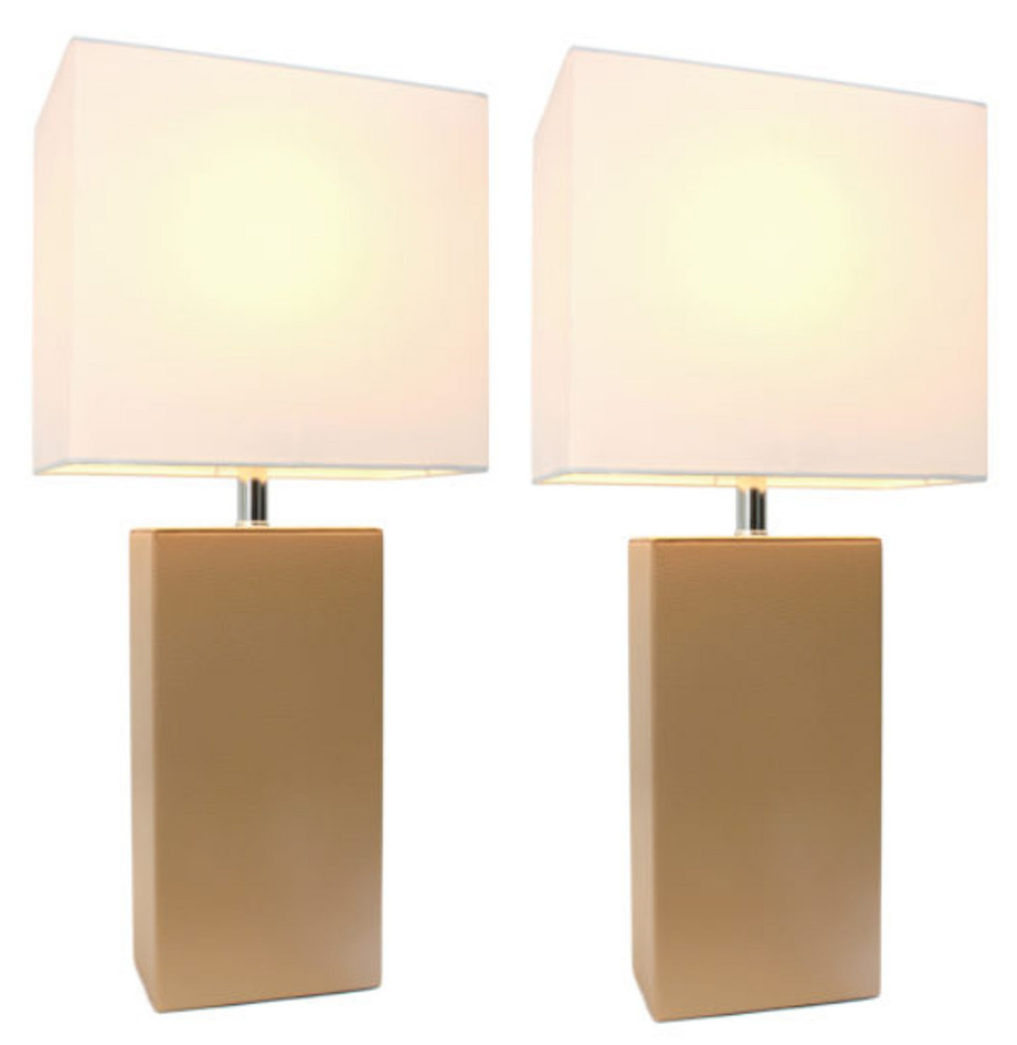 Leather Table Lamp