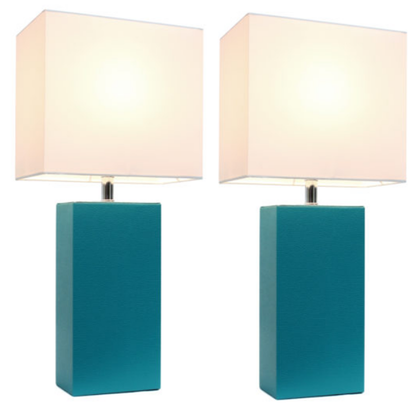 Leather Table Lamp
