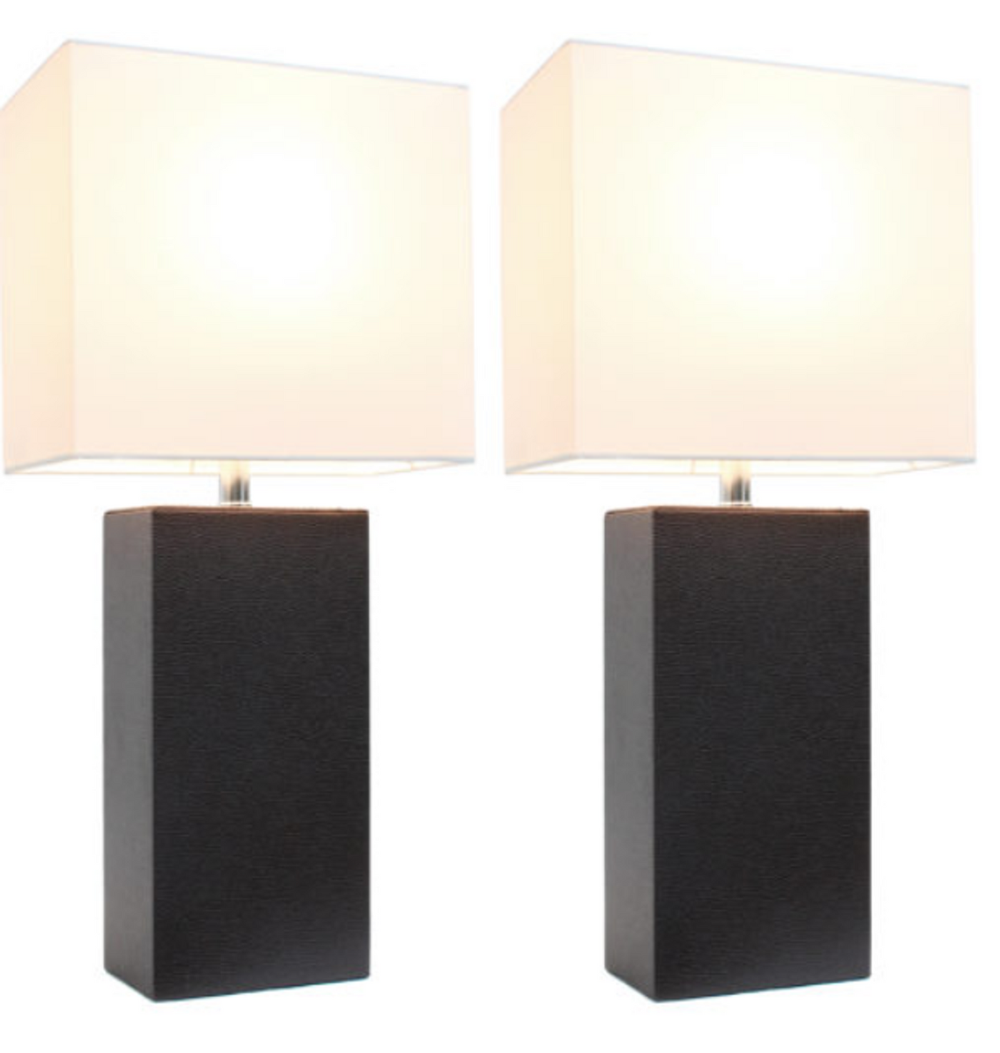 Leather Table Lamp