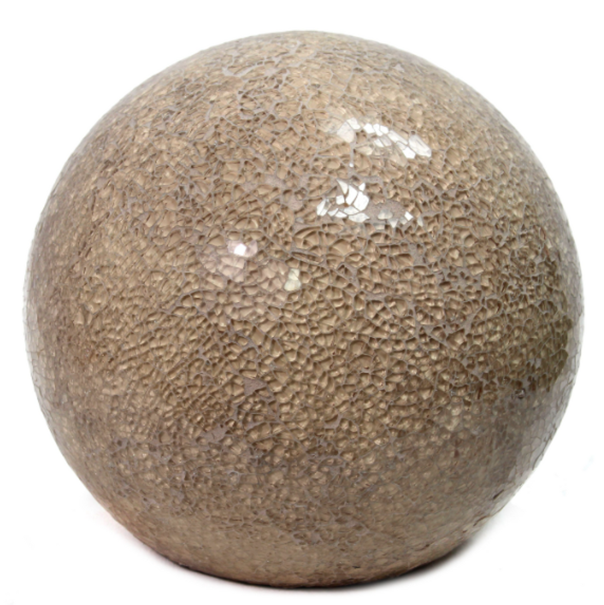 Simple Designs 1 Light Mosaic Stone Ball Table Lamp